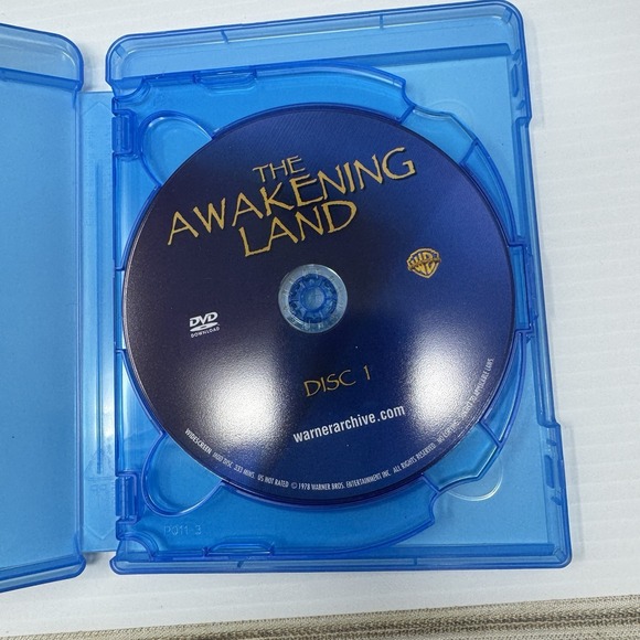 The Awakening Land 1978 TV Mini Series Blu Ray Set Three Discs Warner Brother - Picture 3 of 4